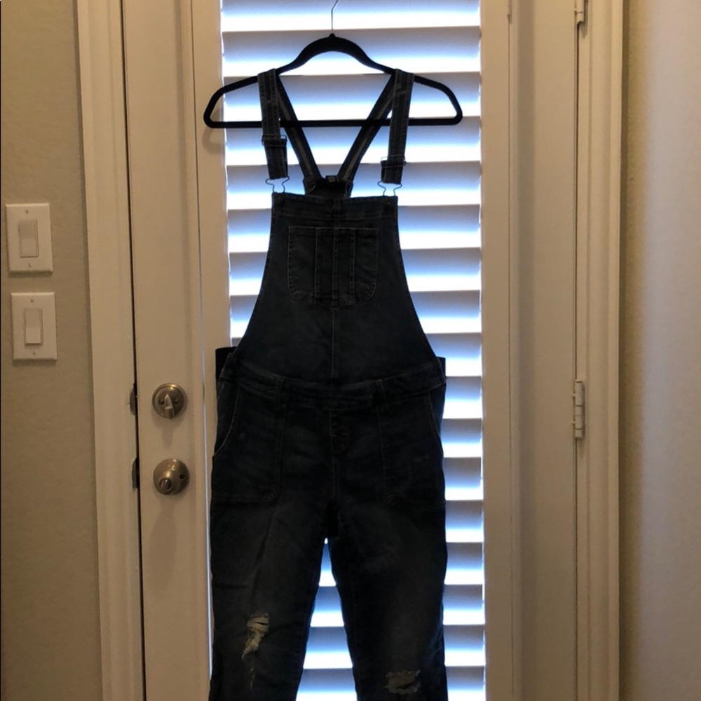 Indigo Blue maternity overalls